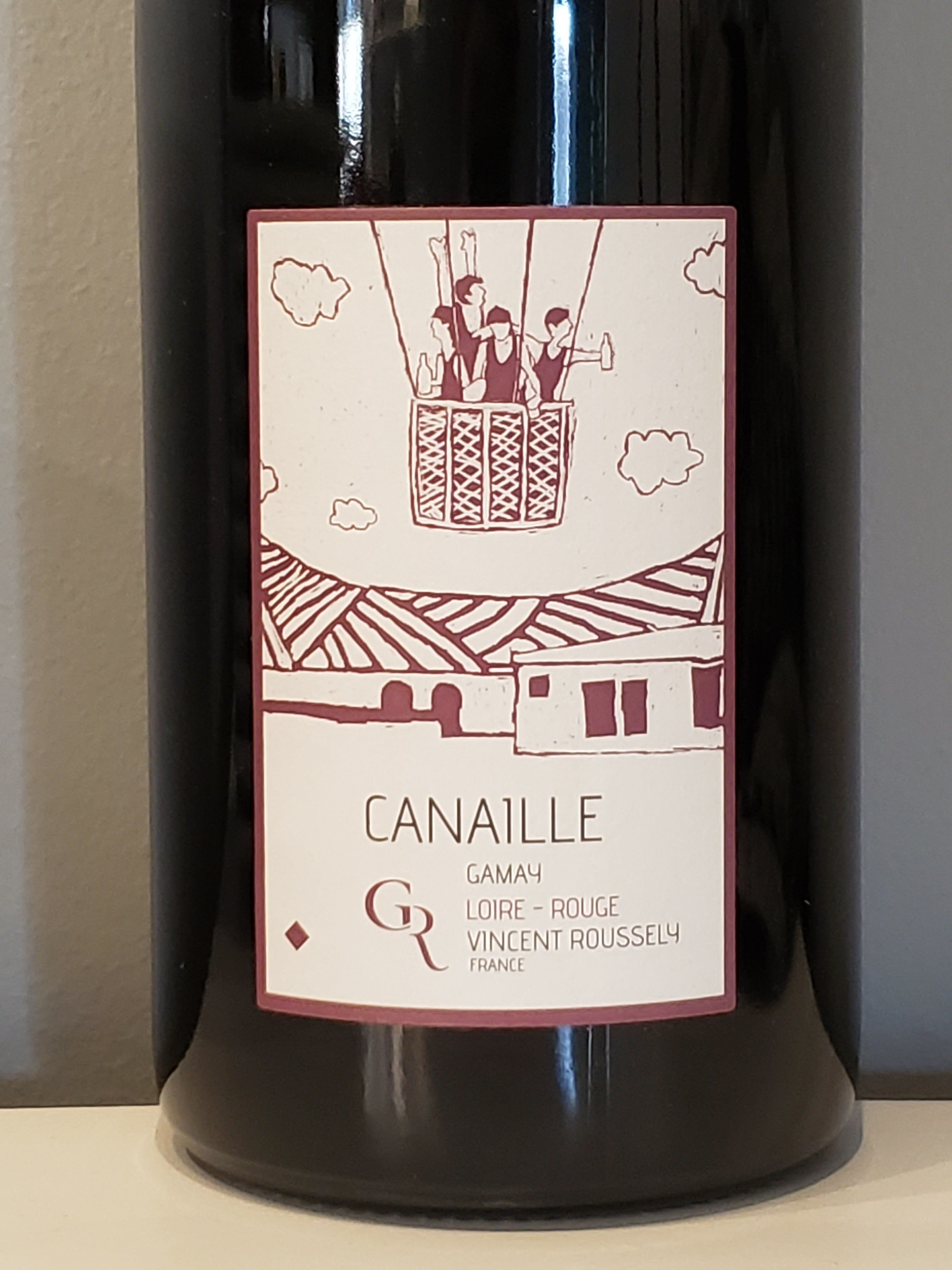 Clos Roussely 'Canaille' Touraine Gamay Red Wine - A Fine French Vintage