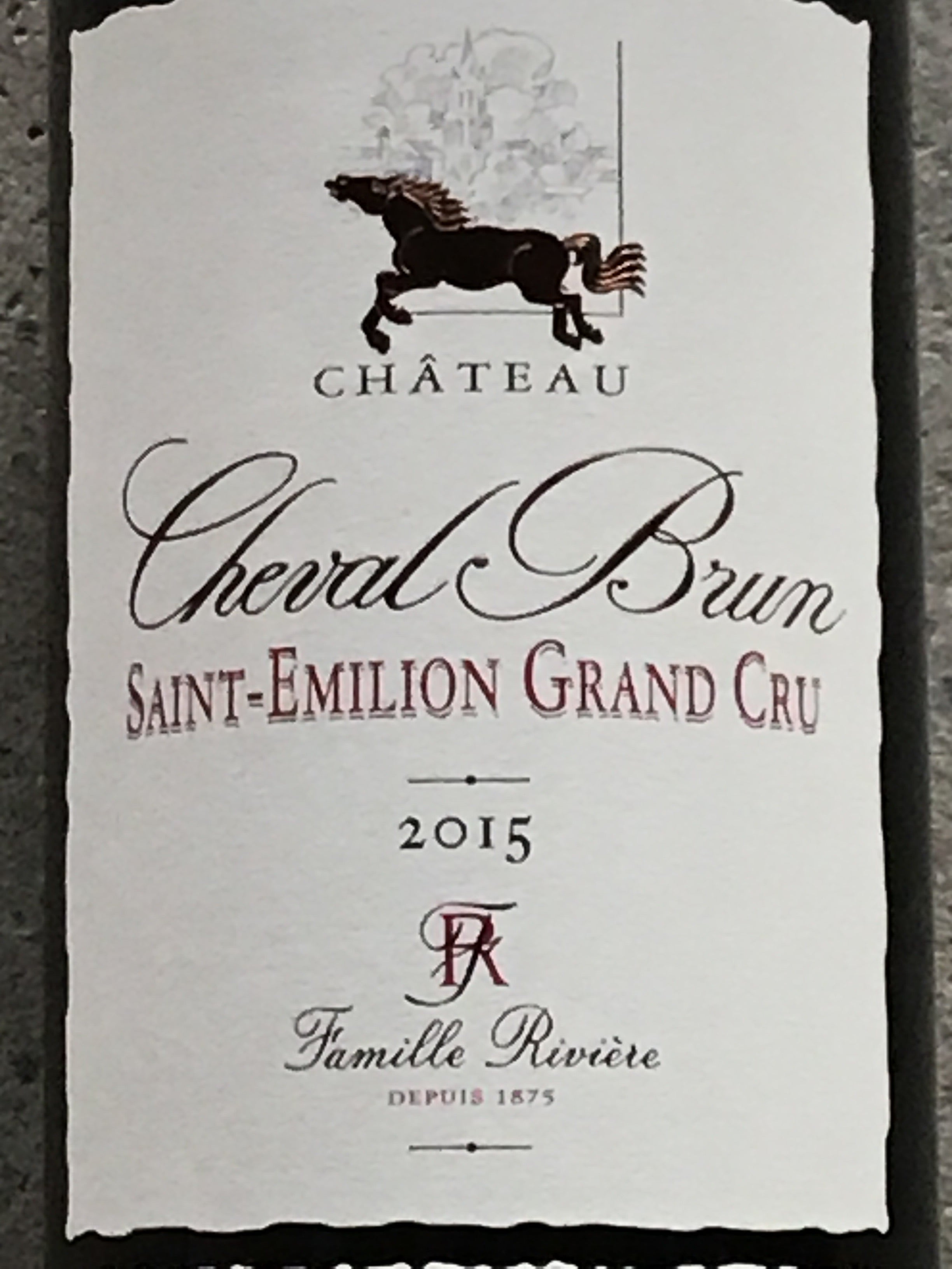 2015 Château Cheval Brun - Premium Saint-Emilion Grand Cru Wine