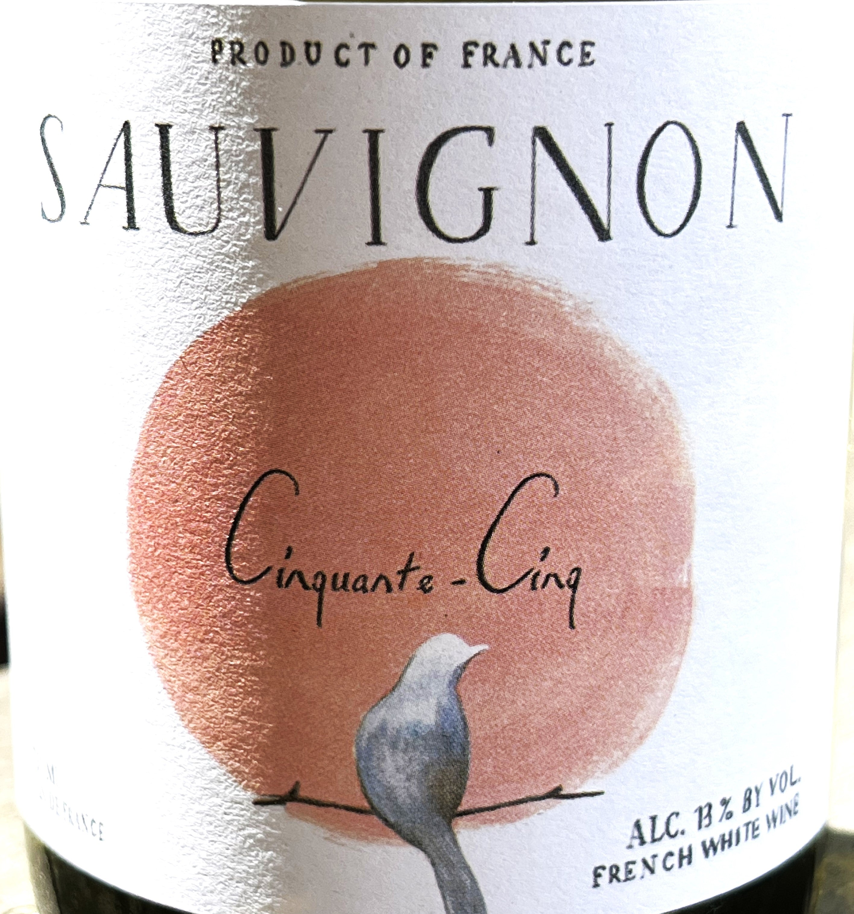 2021 French Premium Sauvignon Blanc - Cinquante - Cinq