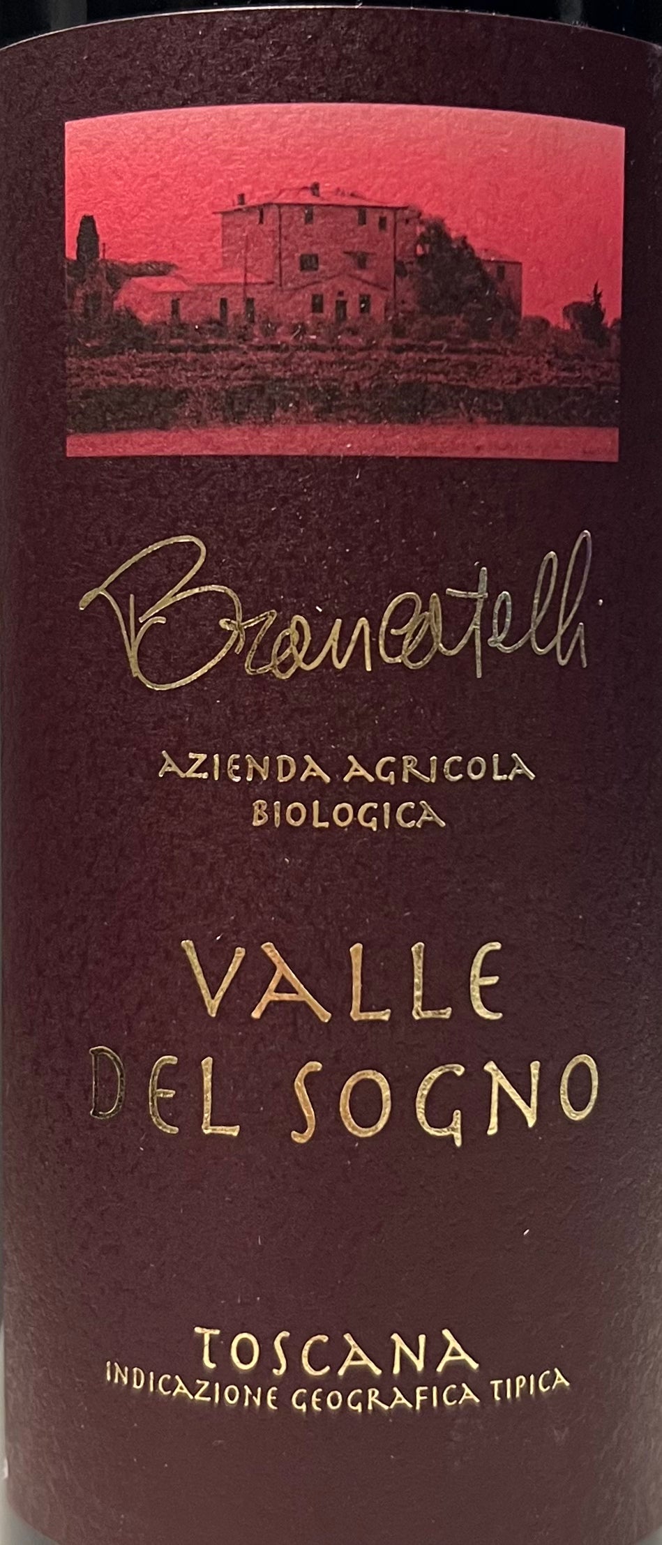 Brancatelli 'Valle del Sogno' Organic Red Wine - 2016 Toscana Blend