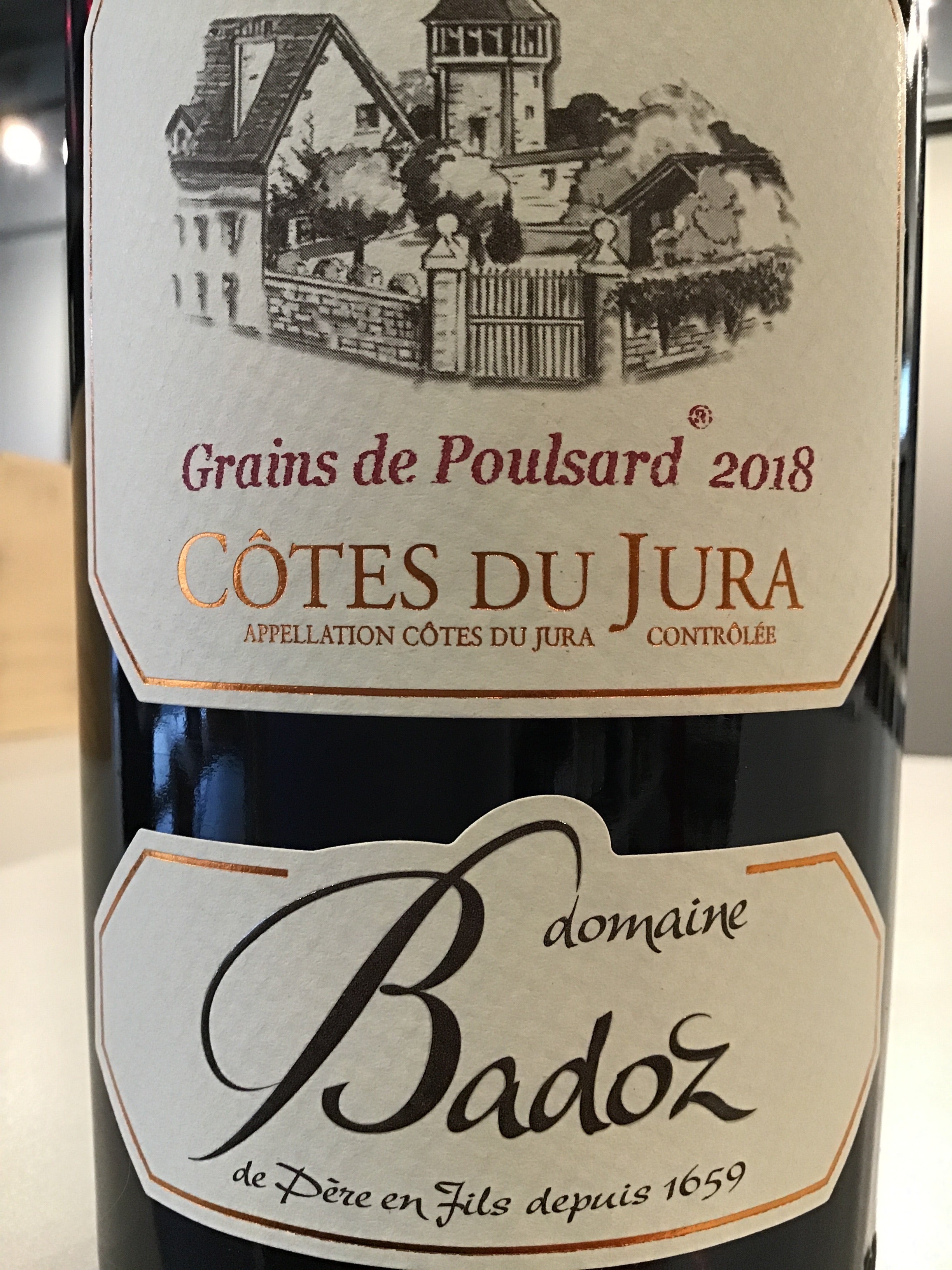 Benoit Badoz's Delicate Poulsard Wine from Jura, France