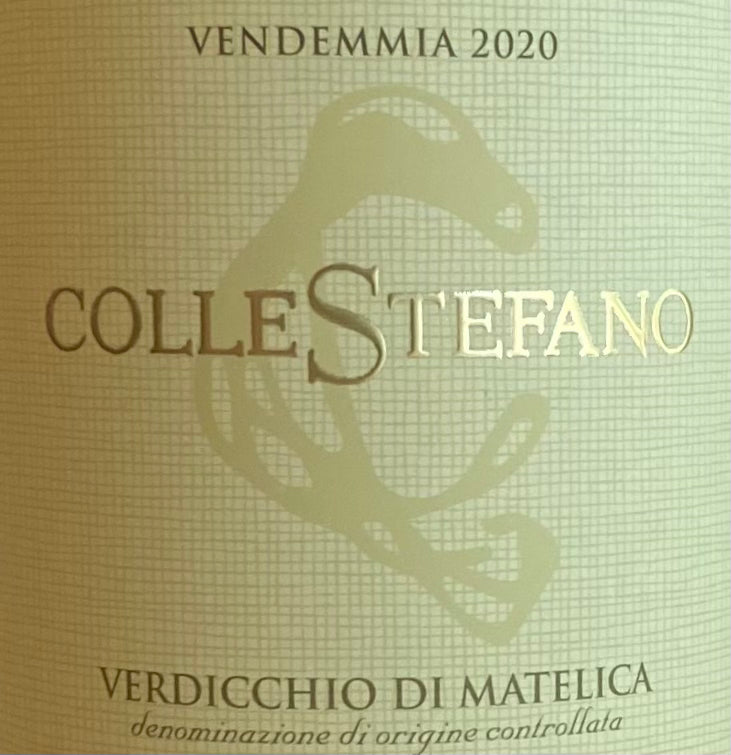 2020 Collestefano Verdicchio di Matelica - A Refreshing and Aging - Friendly Wine