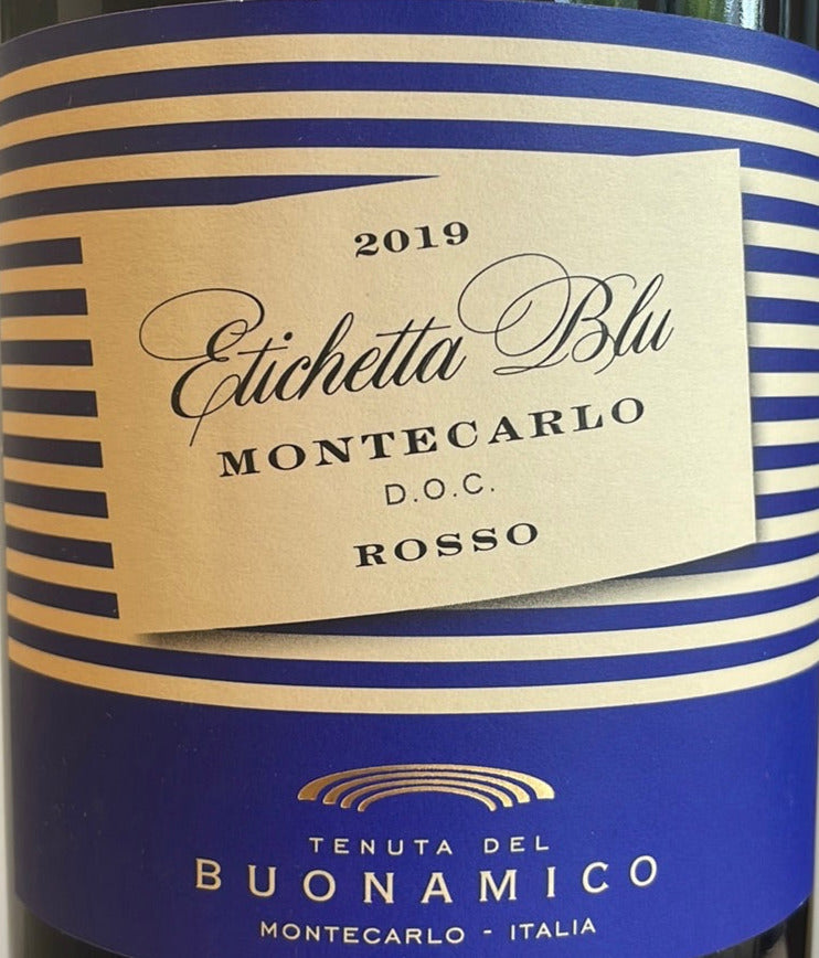 Buonamico 'Blue Label' - Smooth Montecarlo Red Wine 2019