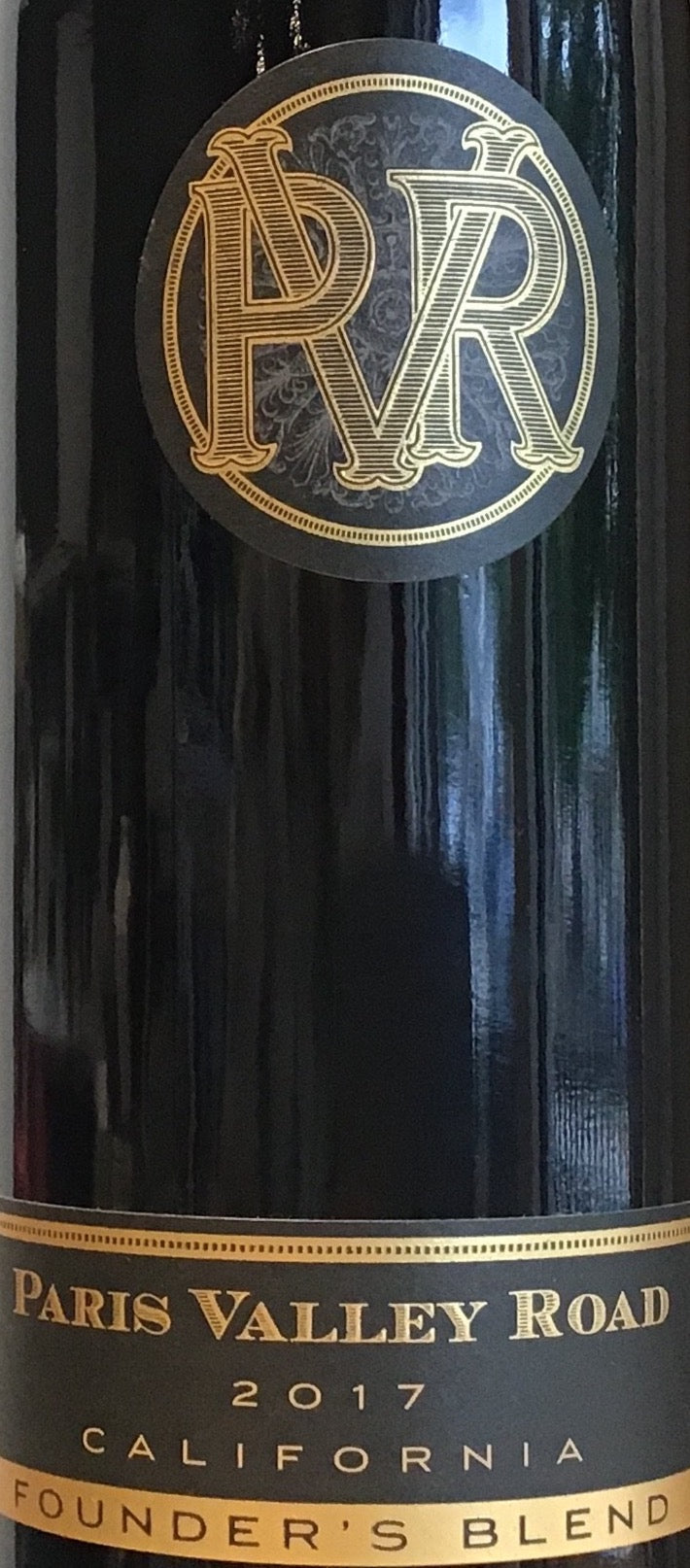 2018 Paris Valley Road 'Founders Red' - A Blend of Fine Red Wines