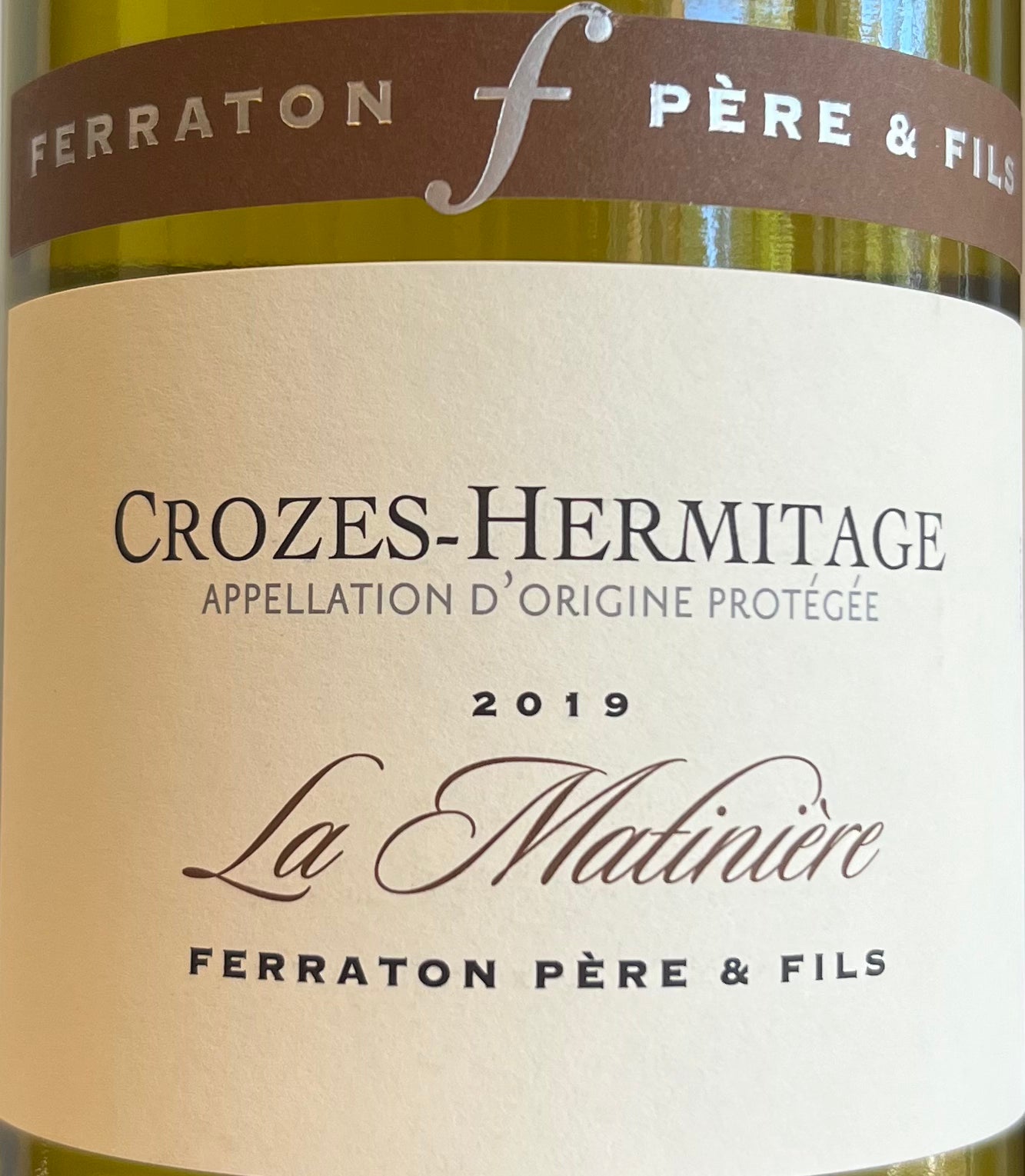 Ferraton 'La Matiniere' 2021 Crozes-Hermitage Blanc Marsanne Wine