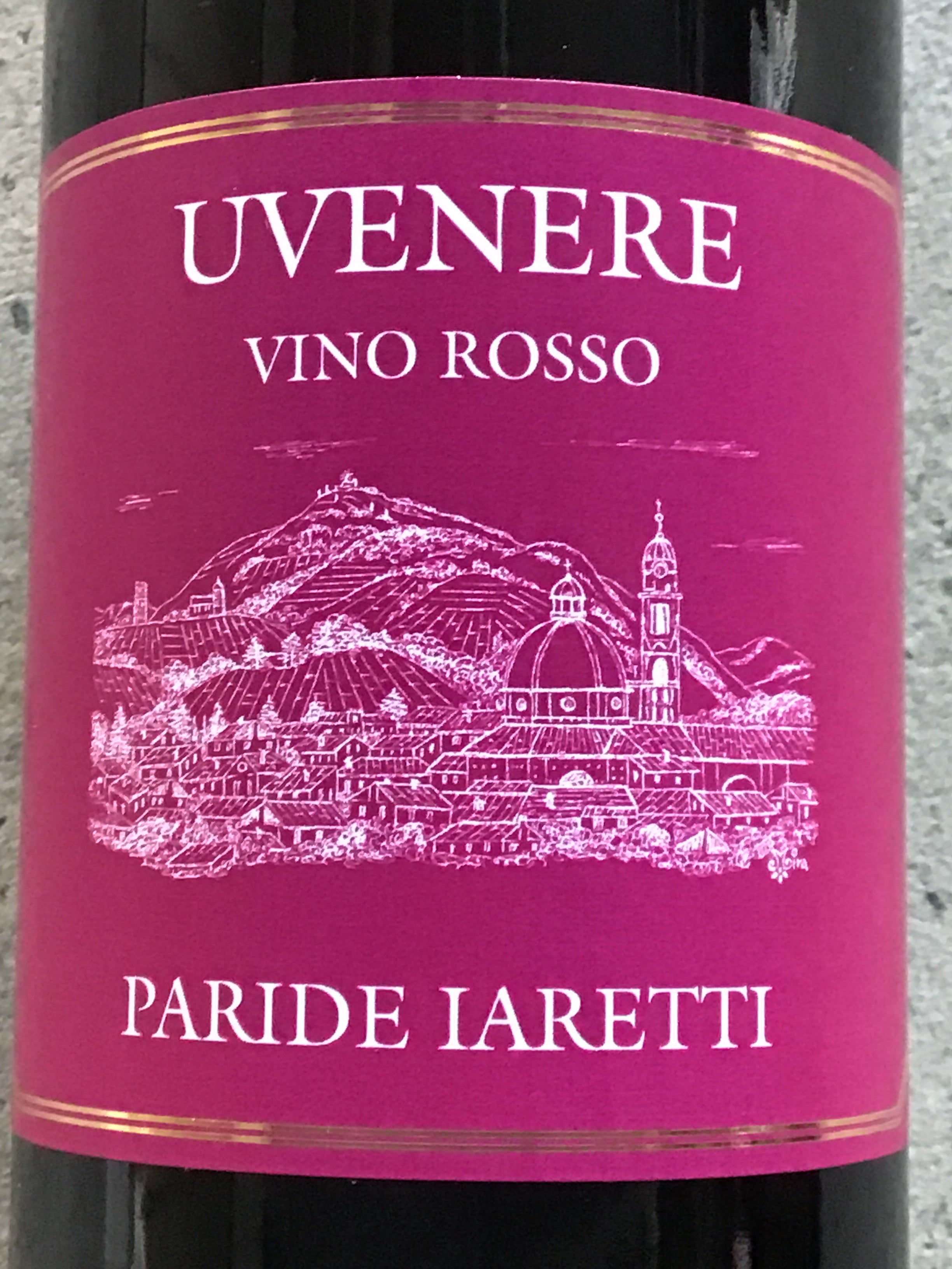 Paride Iaretti 'Uvenere' Nebbiolo Wine Blend - A Distinctive Choice