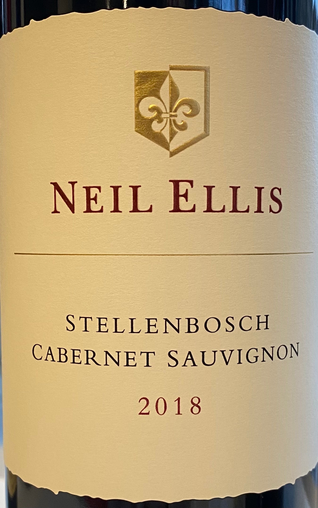 Neil Ellis 2018 Stellenbosch South Africa 100% Cabernet Sauvignon Wine