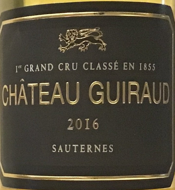 2016 Chateau Guiraud Sauternes Wine - 375ml Bottle