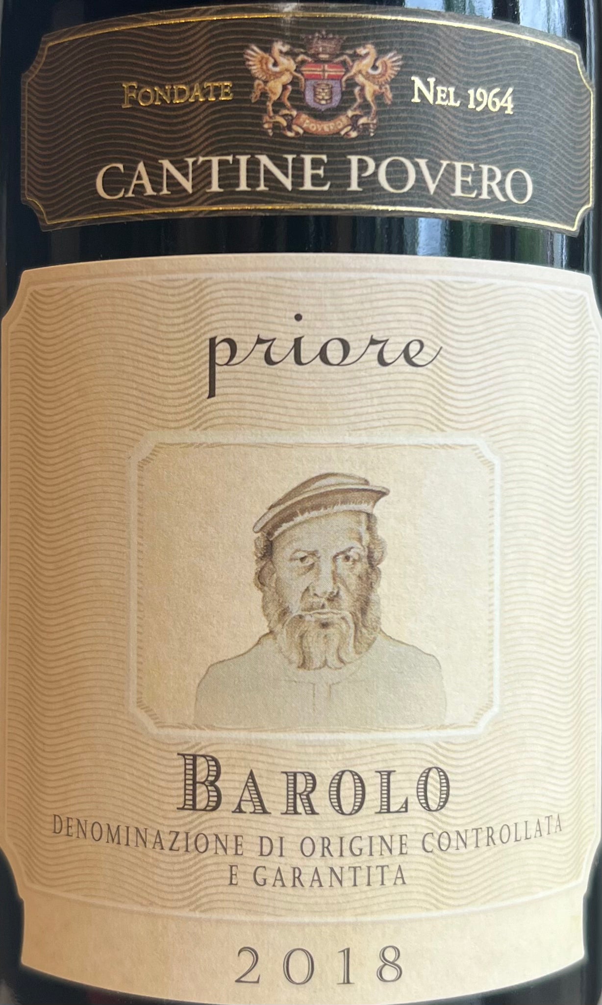 2018 Cantine Povero Premium Barolo Wine