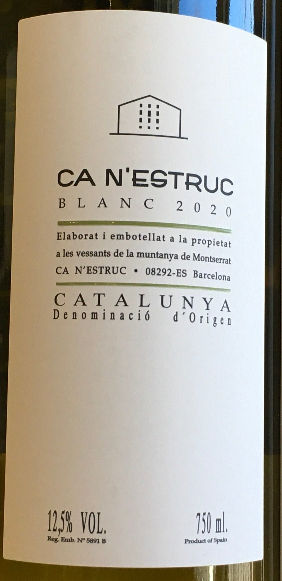 Ca N'Estruc White Wine - A Blend of Fine Varieties