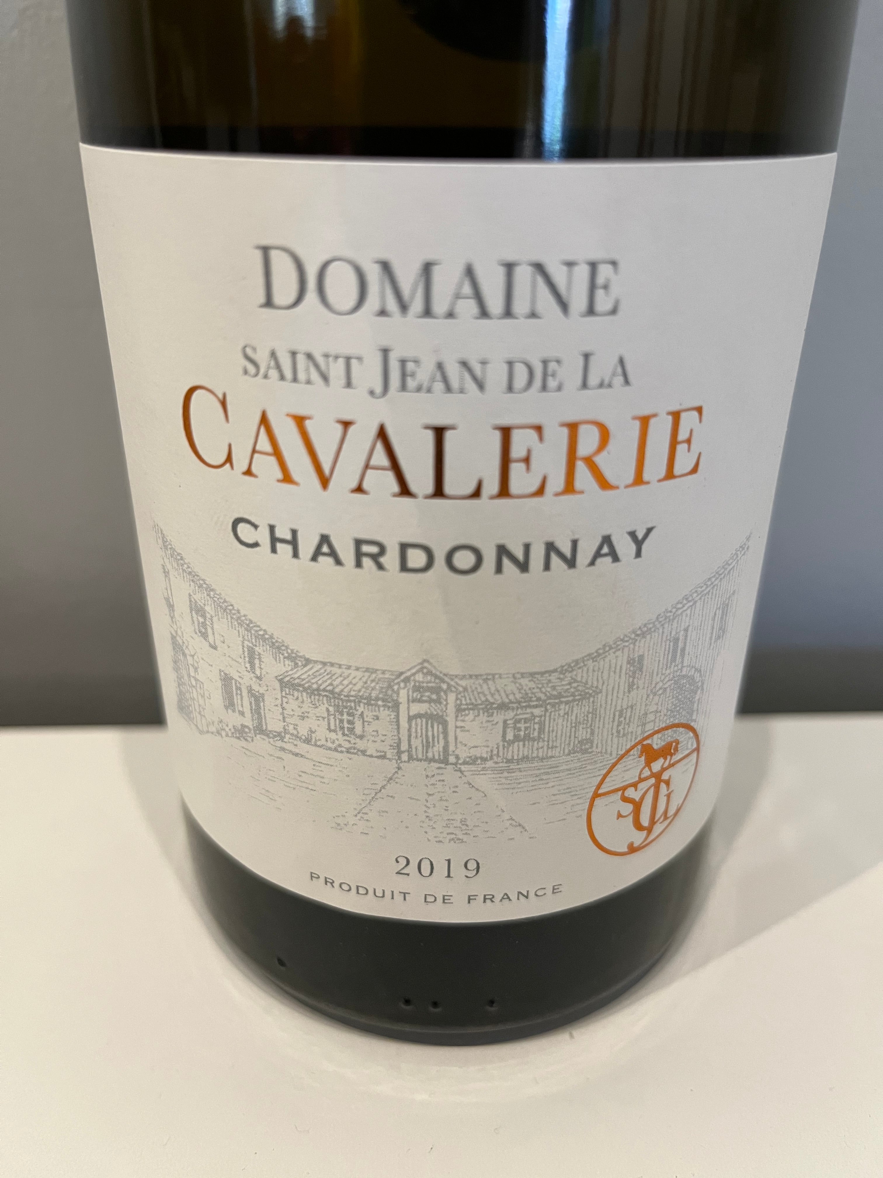 2019 Domaine Saint Jean de la Cavalerie Premium Chardonnay from Languedoc, France