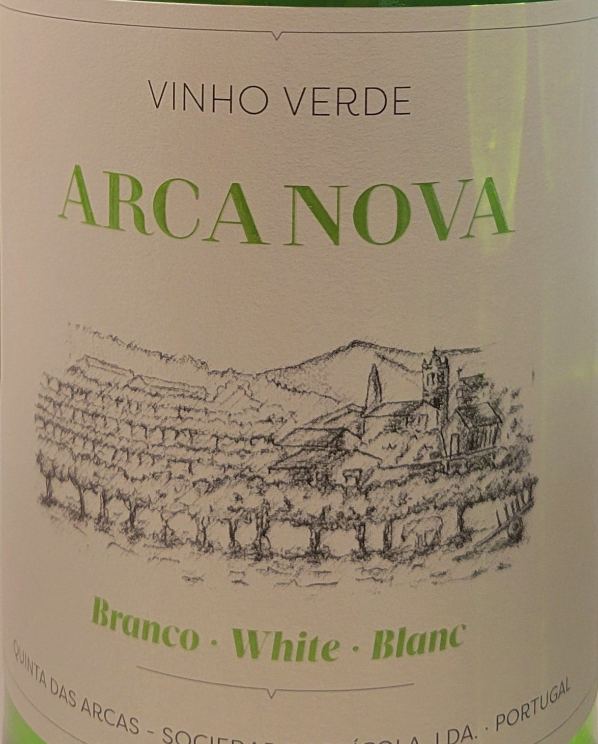 Arca Nova Portuguese Vinho Verde White Wine