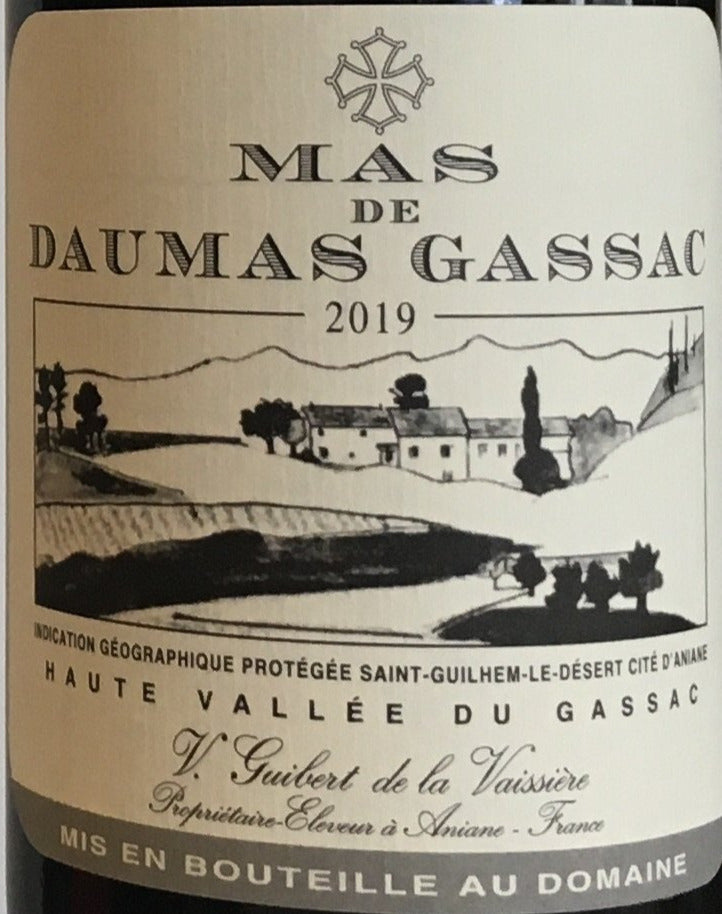 2019 Mas de Daumas Gassac Premium Red Wine Blend from Languedoc, France