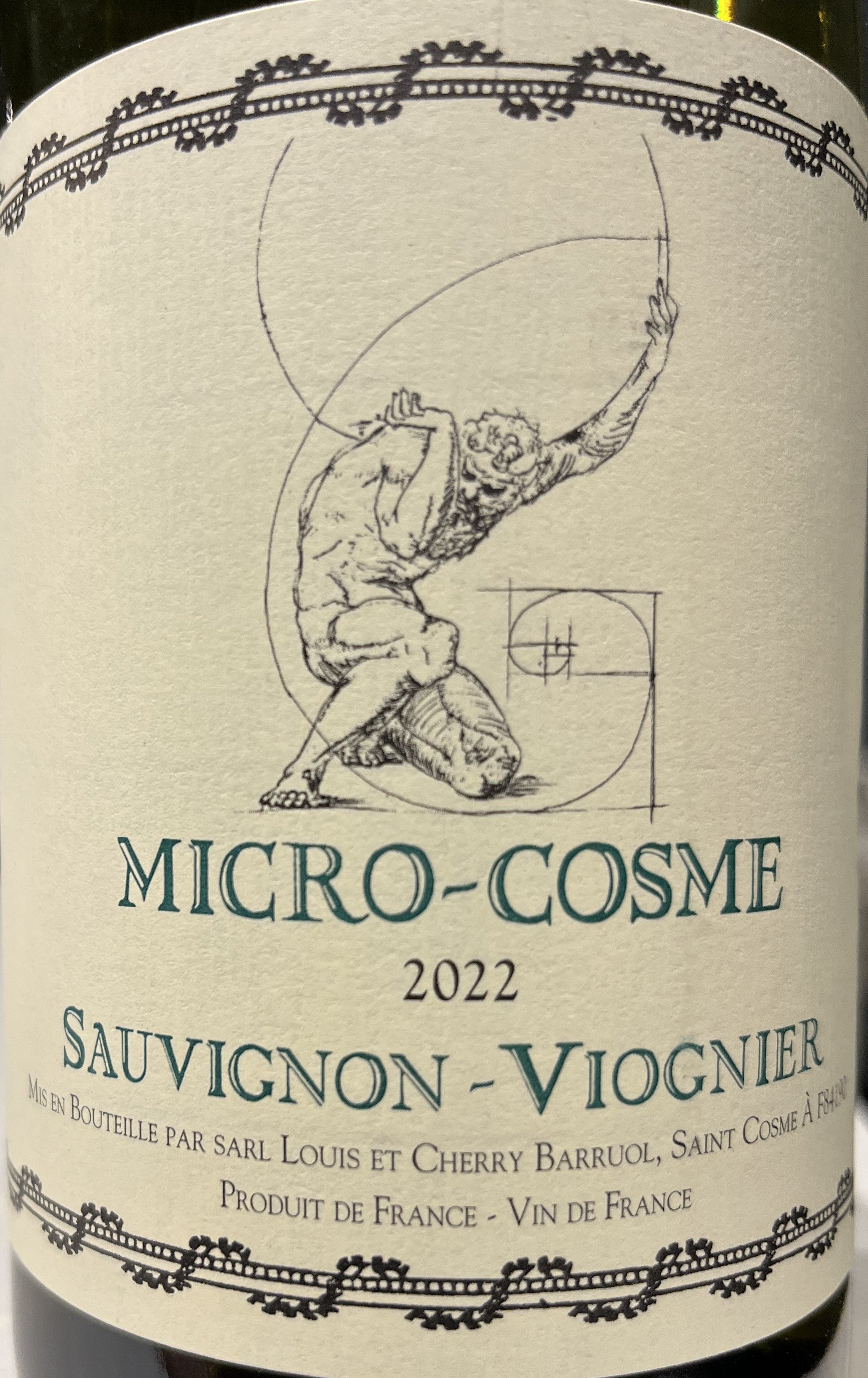 2022 Micro-Cosme Premium Sauvignon Blanc - Viognier Blend