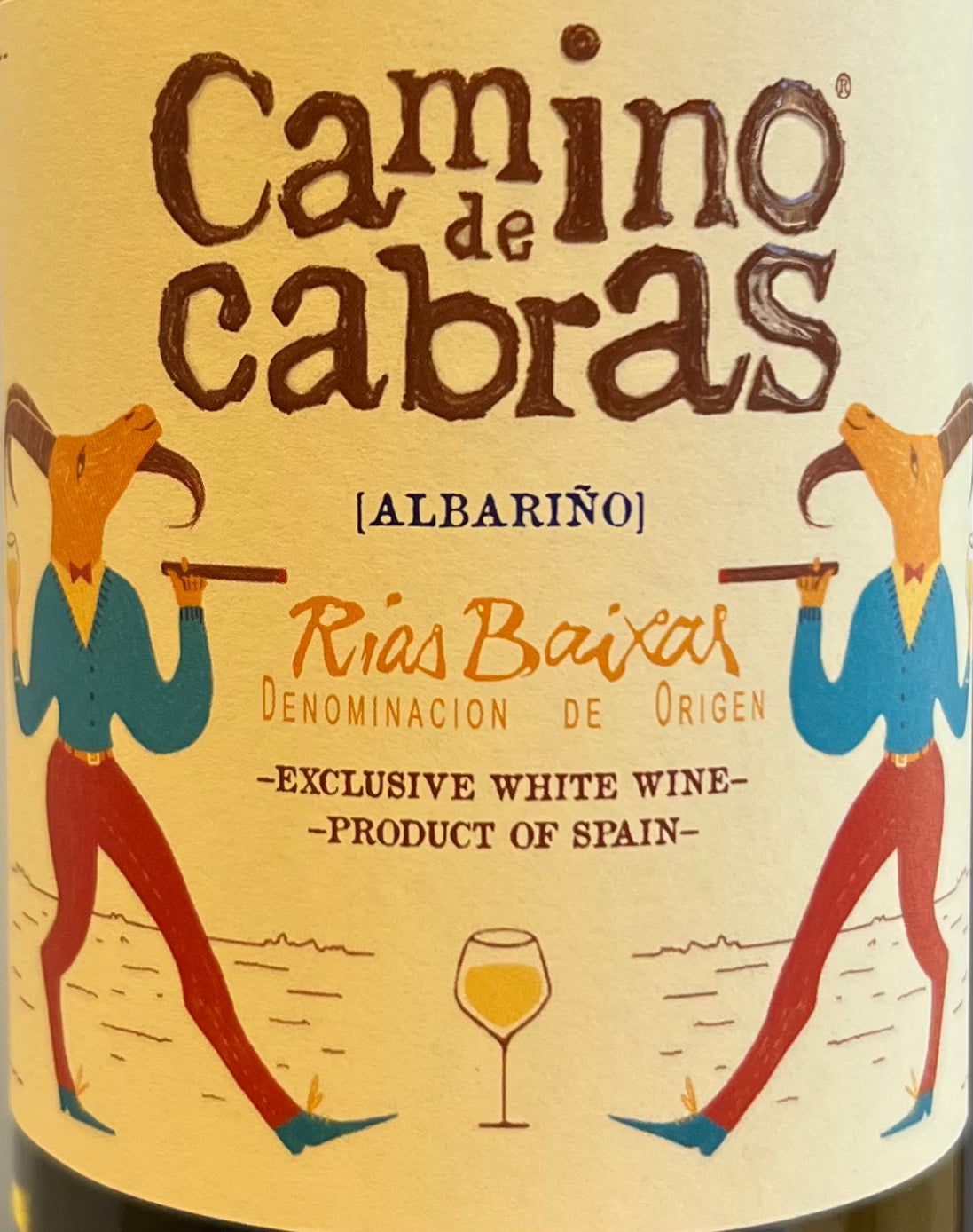 2021 Camino de Cabras Premium Albarino from Rias Baixas, Spain
