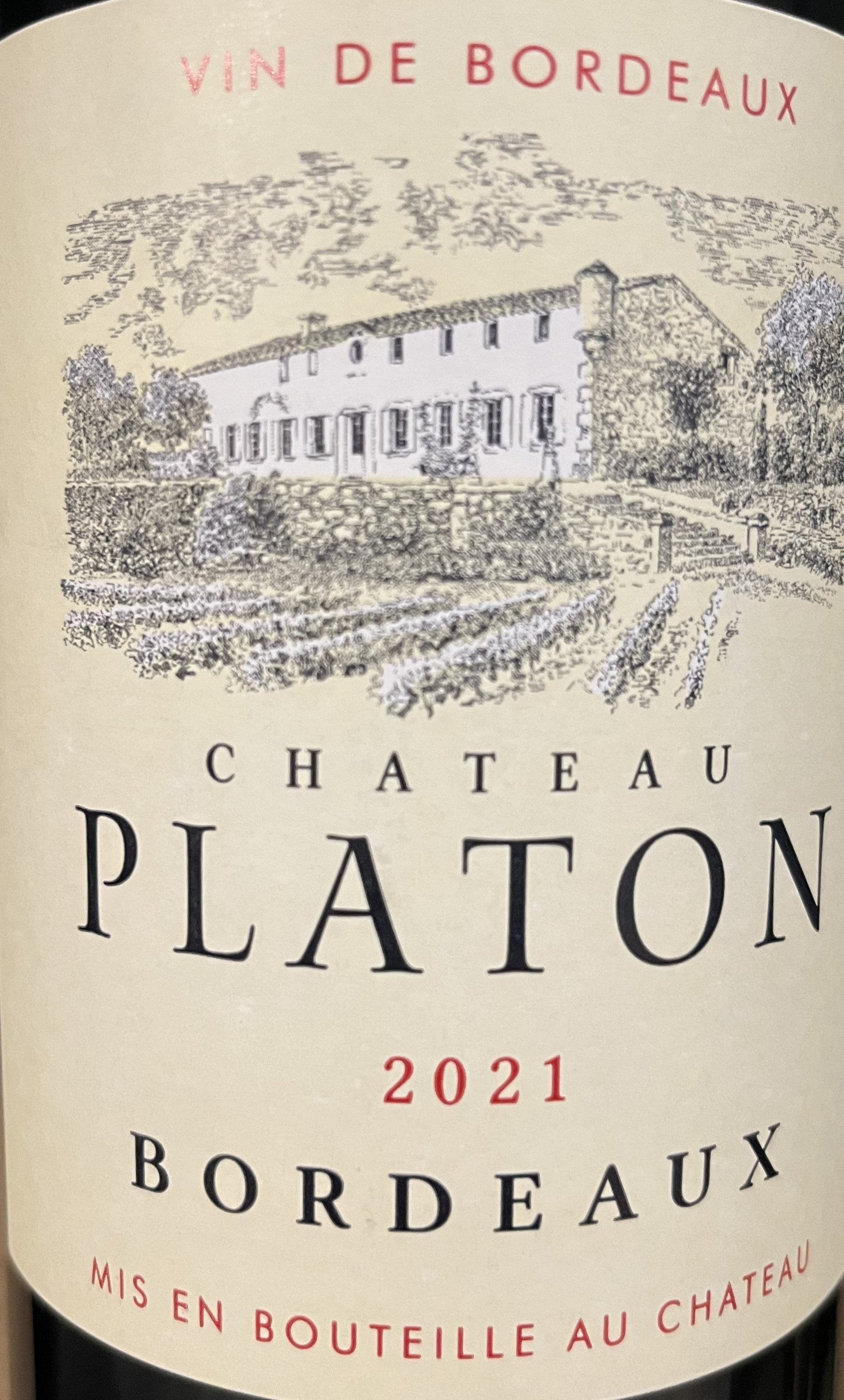 Chateau Platon Red Wine - A Classic Bordeaux Blend